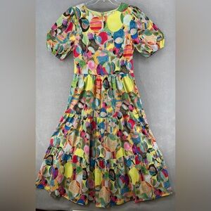 TCEC long colorful maxi dress